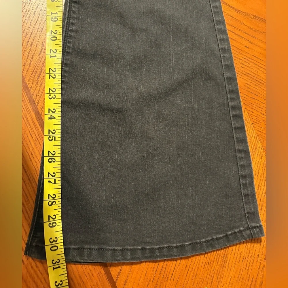 Free People pull on High-Rise Flare Jeans in Charcoal size 30